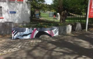 Burton at Bideford- Dazzle Camouflage