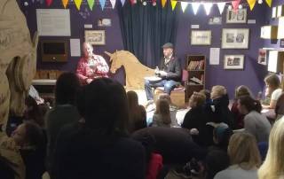 Michael Morpurgo visits the Burton