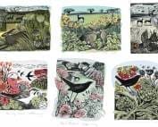 Printmakers - card bundle - Angela Harding
