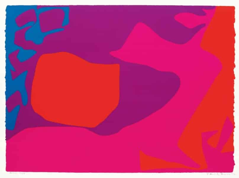 Courtesy the Estate of Patrick Heron and Cristea Roberts Gallery, London exhibition on show at the Burton