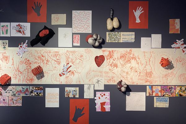 Exhibition of work by the Burton Youth Collective (BYC) in response to work by Louise Bourgeois