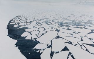 Sea Ice Svalbard by Emma Stibbon RA