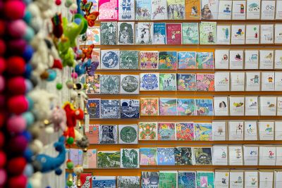 Cards and gifts at The Burton at Bideford's shop. Image by Magic Pawlowski